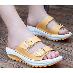 GOLDEN CRADLE Women's Trendy Fashion Stylish Comfortable Sandals Shoes - Divine Inspiration Styles
