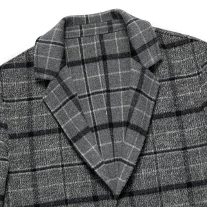 BRADFORD Design Collection Men's Fashion Premium Quality Long Wool Plaid Trench Coat - Divine Inspiration Styles