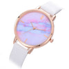 LVPAI Women's Fashion Elegant Style Premium Quality Marble Dial Dress Quartz Watch - Divine Inspiration Styles