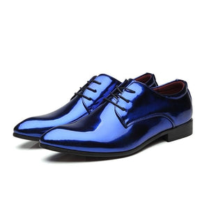 SWG Design Men's Fashion Luxury Style Designer Leather Formal Business Dress Shoes - Divine Inspiration Styles