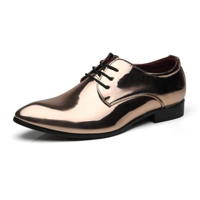 SWG Design Men's Fashion Luxury Style Designer Leather Formal Business Dress Shoes - Divine Inspiration Styles
