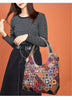 LEA Design Women's Fashion Genuine Leather Multi-Color Patchwork Design Handbag - Divine Inspiration Styles