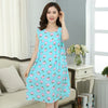 MEGLAIN Women's Fashion Floral Design Stylish Short Sleeves Tunic Dress - Divine Inspiration Styles