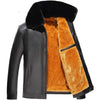 OSM Design Men's Fashion Premium Quality Leather Plush Fur Coat Jacket - Divine Inspiration Styles