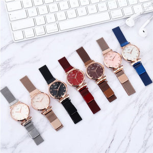 JADI Women's Fine Fashion Premium Quality Luxury Style Rose Gold Bracelet Watch - Divine Inspiration Styles