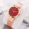 JADI Women's Fine Fashion Premium Quality Luxury Style Rose Gold Bracelet Watch - Divine Inspiration Styles