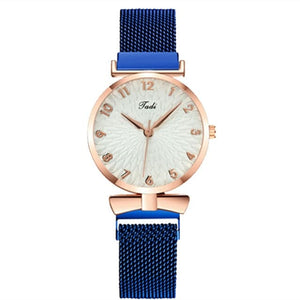 JADI Women's Fine Fashion Premium Quality Luxury Style Rose Gold Bracelet Watch - Divine Inspiration Styles