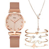 JADI Women's Fine Fashion Premium Quality Luxury Style Rose Gold Bracelet Watch - Divine Inspiration Styles