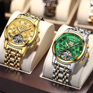 OLEVS Men's Luxury Fine Fashion Premium Top Quality Stainless Steel Watch - Divine Inspiration Styles