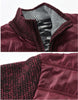MOGA Design Men's Fashion Premium Quality Quilted Zipper Sweater Jacket - Divine Inspiration Styles