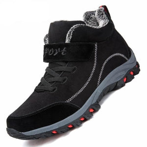 HCD Men's Sports Fashion Genuine Suede Leather Sneaker Boot Shoes - Divine Inspiration Styles