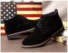 NPZ Men's Genuine Suede Leather Boot Dress Shoes - Divine Inspiration Styles