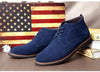 NPZ Men's Genuine Suede Leather Boot Dress Shoes - Divine Inspiration Styles