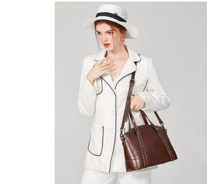 YAMA Design Collection Women's Fashion 100% Genuine Leather Handbag - Divine Inspiration Styles