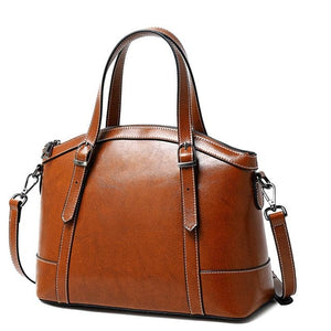 YAMA Design Collection Women's Fashion 100% Genuine Leather Handbag - Divine Inspiration Styles
