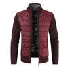 MOGA Design Men's Fashion Premium Quality Quilted Zipper Sweater Jacket - Divine Inspiration Styles