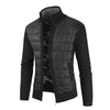 MOGA Design Men's Fashion Premium Quality Quilted Zipper Sweater Jacket - Divine Inspiration Styles