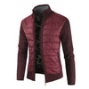 MOGA Design Men's Fashion Premium Quality Quilted Zipper Sweater Jacket - Divine Inspiration Styles