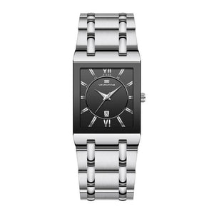 VAVAVOOM Men's Luxury Fashion Golden Stainless Steel Premium Quality Quartz Watch - Divine Inspiration Styles