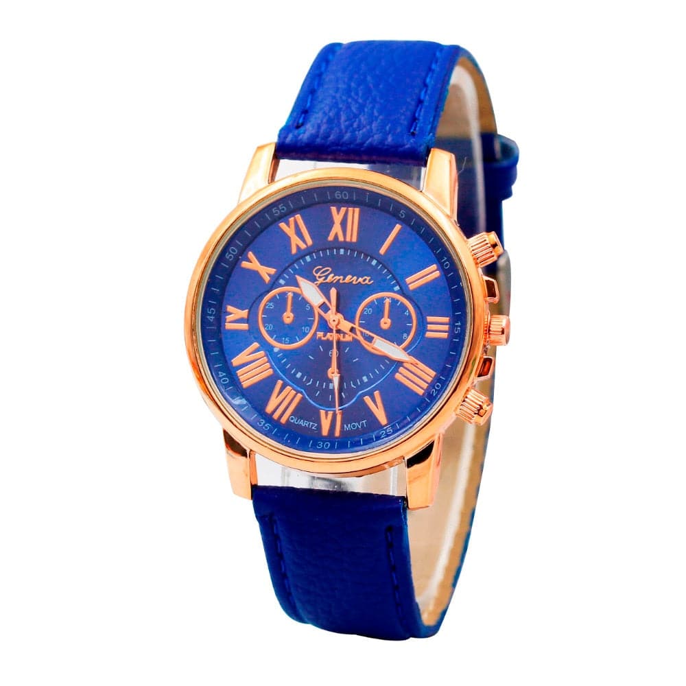 GENEVA Women's Fine Fashion Premium Quality Luxury Style Leather Watch - Divine Inspiration Styles