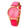 GENEVA Women's Fine Fashion Premium Quality Luxury Style Leather Watch - Divine Inspiration Styles