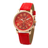 GENEVA Women's Fine Fashion Premium Quality Luxury Style Leather Watch - Divine Inspiration Styles