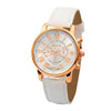 GENEVA Women's Fine Fashion Premium Quality Luxury Style Leather Watch - Divine Inspiration Styles