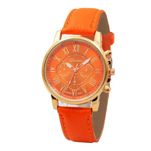 GENEVA Women's Fine Fashion Premium Quality Luxury Style Leather Watch - Divine Inspiration Styles