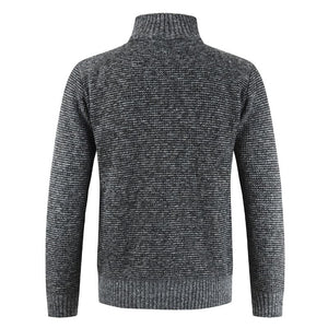 MOGA Design Men's Fashion Premium Quality Quilted Zipper Sweater Jacket - Divine Inspiration Styles