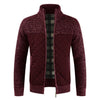 MOGA Design Men's Fashion Premium Quality Quilted Zipper Sweater Jacket - Divine Inspiration Styles