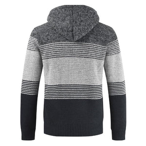 MOGA Design Men's Fashion Premium Quality Zipper Sweater Hooded Cardigan - Divine Inspiration Styles