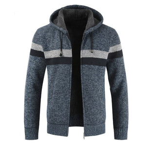 MOGA Design Men's Fashion Premium Quality Zipper Sweater Hooded Cardigan - Divine Inspiration Styles