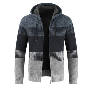 MOGA Design Men's Fashion Premium Quality Zipper Sweater Hooded Cardigan - Divine Inspiration Styles