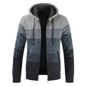 MOGA Design Men's Fashion Premium Quality Zipper Sweater Hooded Cardigan - Divine Inspiration Styles