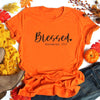 BLESSED Jeremiah 17:7 Women's Fashion Premium Quality Christian Faith T-Shirt - Divine Inspiration Styles