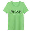 BLESSED Jeremiah 17:7 Women's Fashion Premium Quality Christian Faith T-Shirt - Divine Inspiration Styles