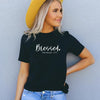 BLESSED Jeremiah 17:7 Women's Fashion Premium Quality Christian Faith T-Shirt - Divine Inspiration Styles
