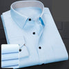 STANDFORD Design Men's Fashion Premium Quality Long Sleeves Business Dress Shirt - Divine Inspiration Styles