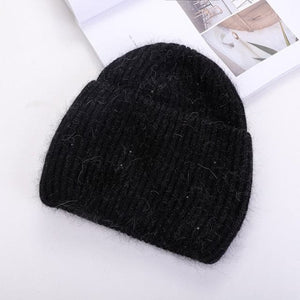 CERINA Design Collection Women's Winter Plush Fur Cashmere Beanie Hat - Divine Inspiration Styles