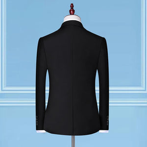 BRADLEY SUITS Men's Fashion Formal Business & Special Events Wear 3-PCS (Jacket + Pants + Vest) Suit Set - Divine Inspiration Styles