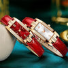 ROSON Women's Fine Fashion Premium Quality Elegant Style Genuine Leather Watch - Divine Inspiration Styles