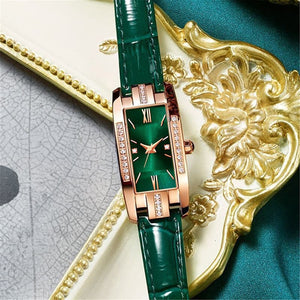 ROSON Women's Fine Fashion Premium Quality Elegant Style Genuine Leather Watch - Divine Inspiration Styles