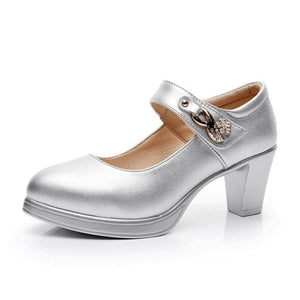 GABRIELLA Design Women's Stylish Elegant Fashion Rhinestone Pumps Dress Shoes - Divine Inspiration Styles