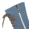 BRIANNA Design Women's Stylish Elegant Fashion Denim Zipper Design Boot Shoes - Divine Inspiration Styles