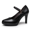 CABRINA Design Women's Stylish Elegant Fashion Buckle Design Pumps Dress Shoes - Divine Inspiration Styles