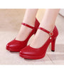 CABRINA Design Women's Stylish Elegant Fashion Buckle Design Pumps Dress Shoes - Divine Inspiration Styles