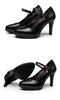 CABRINA Design Women's Stylish Elegant Fashion Buckle Design Pumps Dress Shoes - Divine Inspiration Styles