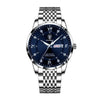 POEDAGAR Men's Luxury Fine Fashion Premium Top Quality Stainless Steel Watch - Divine Inspiration Styles