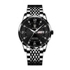 POEDAGAR Men's Luxury Fine Fashion Premium Top Quality Stainless Steel Watch - Divine Inspiration Styles