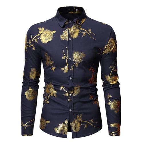 green emerald velvet dress The Rose Gold Button Shirt – SHOP THE SKINNY main image 0